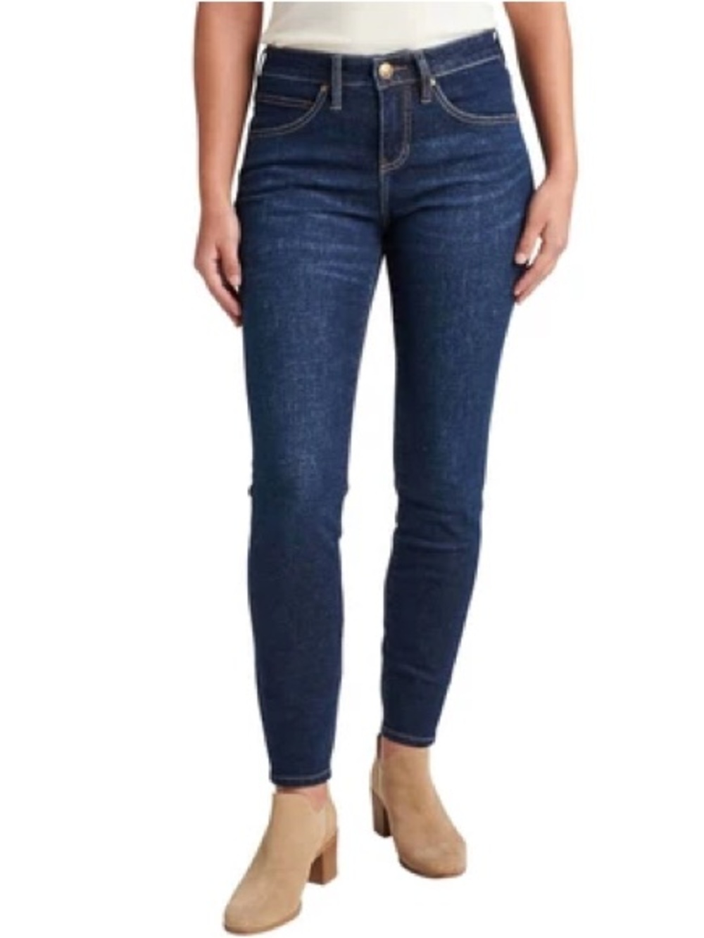 PAIGE Medium Blue Verdugo Ankle